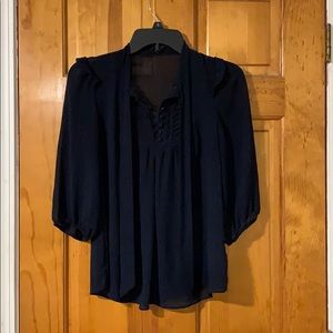 Twenty one navy blue  blouse